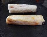 A picture of step 5 of Bread paneer cigars.