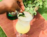 A picture of step 7 of Mint lemonade.