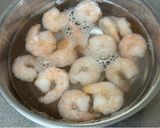 A picture of step 5 of Fried Beef and Shrimp Rice on the Table.