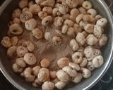 A picture of step 4 of Roasted makhana.