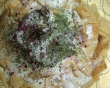 A picture of step 4 of Grape Leaf Fatteh.