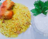 صورة لخطوة 3 من وصفة رز بالشعريه مع صدر الدجاج