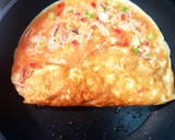 Foto del paso 3 de la receta: Omelette de queso y verduritas