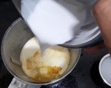 A picture of step 1 of Virgin Pinacolada.