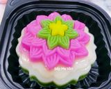 Hình bước làm 6 của món Bánh Trung Thu Rau Câu Nhân Flan