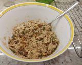 Foto del paso 2 de la receta: Nubes integrales de avena, nuez y pipas de calabaza