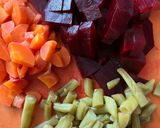 Foto del paso 1 de la receta: Ensalada colorada