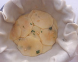 Foto del paso 3 de la receta: Pastel de berenjena y patatas con crema de champiñones