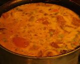 A picture of step 4 of Paneer butter masala.