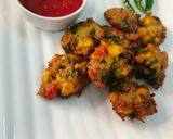 A picture of step 4 of Sweet Corn Fritters.