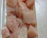 A picture of step 1 of Chicken Malai Handi.