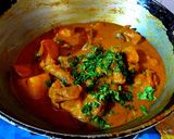 A picture of step 6 of Chicken Korma.