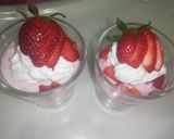 Une image de l'étape 3 de Verrines de fraises 🍓🍓🍓🍓❤️😋.