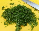 Tejszínes zöldbableves recept fázis 1 fotója