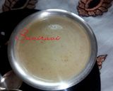 A picture of step 1 of Khus khus kheer.