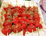 Une image de l'étape 4 de Brochettes de poulet marinés au paprika tandoori masala.