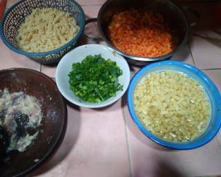 Sosis solo isi sayuran langkah memasak 1 foto