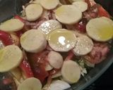 Foto del paso 1 de la receta: Pulpo al horno en cama de verduras
