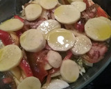 Foto del paso 1 de la receta: Pulpo al horno en cama de verduras