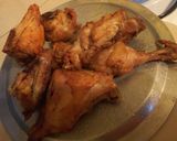 A picture of step 2 of Crunchy chicken in green pepper sauce.