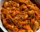 A picture of step 5 of Hearty chakalaka.