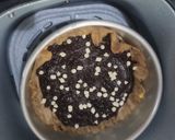 Foto langkah ke 6 dari resep S'mores Brownies Marshmallow with White Chocolate Chip and Strawberry Jam Airfryer.
