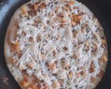 Hình bước làm 4 của món #pizzabòdứa