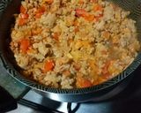 Foto del paso 5 de la receta: Berenjena rellena mixta de carne de cerdo y verduras