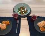 Foto del paso 7 de la receta: Arroz con pollo, patacones y ensalada de rugula
