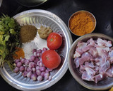 நாட்டுக் கத்திரிக்காய் மட்டன் குழம்பு ரெசிபி ஸ்டேப் 1 புகைப்படம்