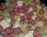 Foto del paso 5 de la receta: Tortilla de Papa y salchicha