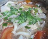 Hình bước làm 1 của món Canh cà nấm nấu da heo thịt xay