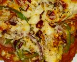 আটা পিজ্জা (Atta Pizza recipe in Bengali) রেসিপি ধাপ - 7 ছবি