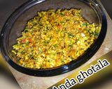 A picture of step 11 of Anda ghotala.