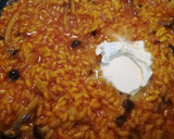Foto del paso 13 de la receta: Arroz meloso con setas y sobrasada