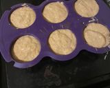 Foto del paso 3 de la receta: Muffins de banana rellenos de mantequilla de maní