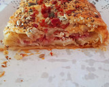 Foto del paso 10 de la receta: Hojaldre con queso de cabra, membrillo, jamón y semillas