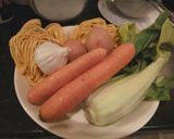 A picture of step 1 of Mie Rebus Noodle Soup.