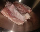รูปขั้นตอนการทำที่ 1 ของ หมูสามชั้นหม้ออบลมร้อน