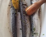 Foto del paso 1 de la receta: Caballa con verduras en papillote