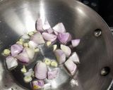 A picture of step 3 of Broccoli Almond soup.