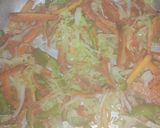 A picture of step 4 of Vegetable spaghetti.