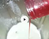 A picture of step 1 of Creamy RoohAfza shake.