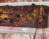 A picture of step 6 of Barely Chocolate Tea Time Cake.