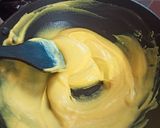 A picture of step 2 of Khandvi.