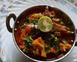 A picture of step 9 of Mix vegetables spicy korma.
