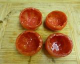 A picture of step 1 of Lee's Stuffed Summer Tomatoes Revisited.
