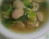 Foto langkah ke 3 dari resep Sayur Baby Pokcoy & Bakso.