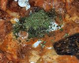 A picture of step 5 of Chicken Changezi restaurant style.