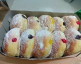 Foto langkah ke 3 dari resep Donat buntu/ donat bomboloni.